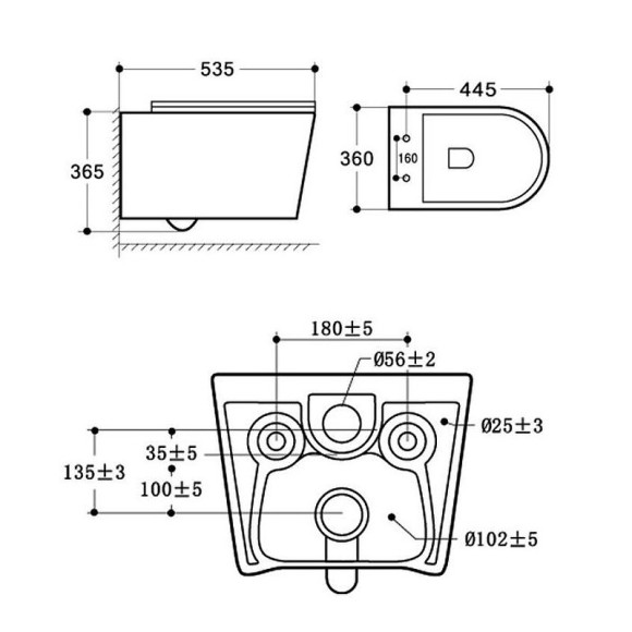 Унитаз Vincea Cute VT1-24 подвесной Белый с сиденьем Микролифт