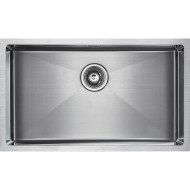 Кухонная мойка Paulmark Aller 74 Uni PM807444-BS Брашированная сталь Кухонная мойка Paulmark Aller 74 Uni PM807444-BS Брашированная сталь