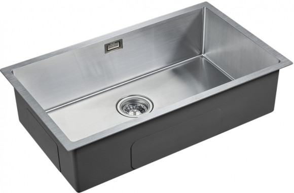 Кухонная мойка Paulmark Aller 74 Uni PM807444-BS Брашированная сталь Кухонная мойка Paulmark Aller 74 Uni PM807444-BS Брашированная сталь