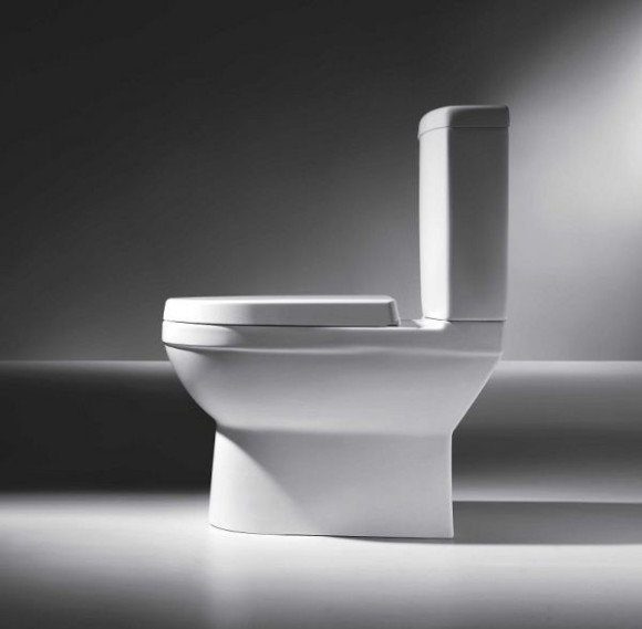 Унитаз компакт Bravat CX01014UW-P-RUS без бачка, с сиденьем Микролифт