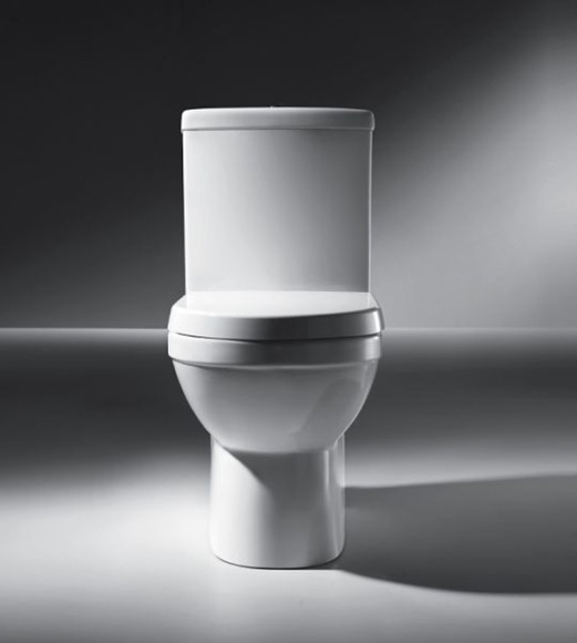 Унитаз компакт Bravat CX01014UW-P-RUS без бачка, с сиденьем Микролифт