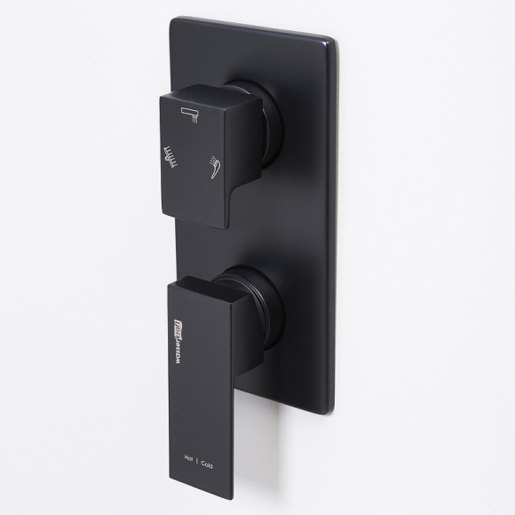 Душевая система WasserKRAFT A172071 Черная матовая Душевая система WasserKRAFT A172071 Черная матовая