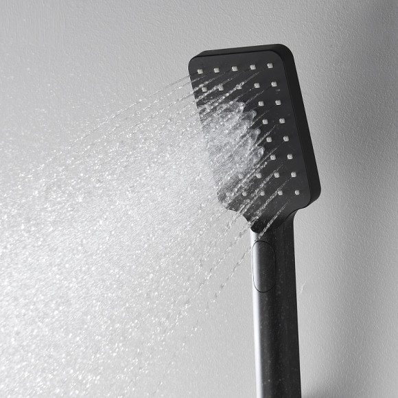 Душевая система WasserKRAFT A172071 Черная матовая Душевая система WasserKRAFT A172071 Черная матовая