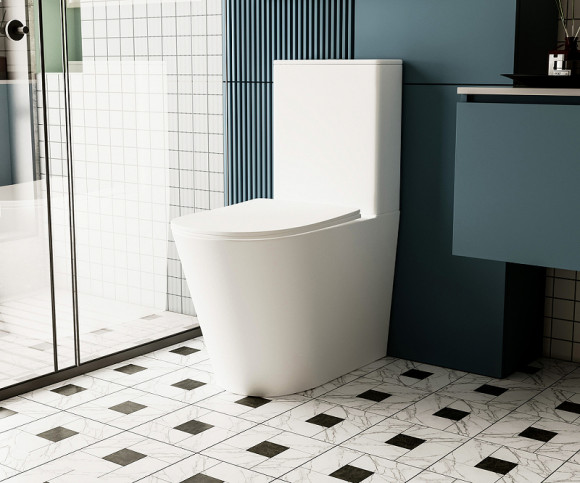 Унитаз компакт Abber Bequem AC1112TMW Белый матовый с бачком и сиденьем Микролифт Унитаз компакт Abber Bequem AC1112TMW Белый матовый с бачком и сиденьем Микролифт