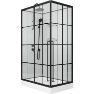 Душевая кабина Niagara Standart 120x80 L ST120/80/15QL/KL/BKT без гидромассажа Душевая кабина Niagara Standart 120x80 L ST120/80/15QL/KL/BKT без гидромассажа