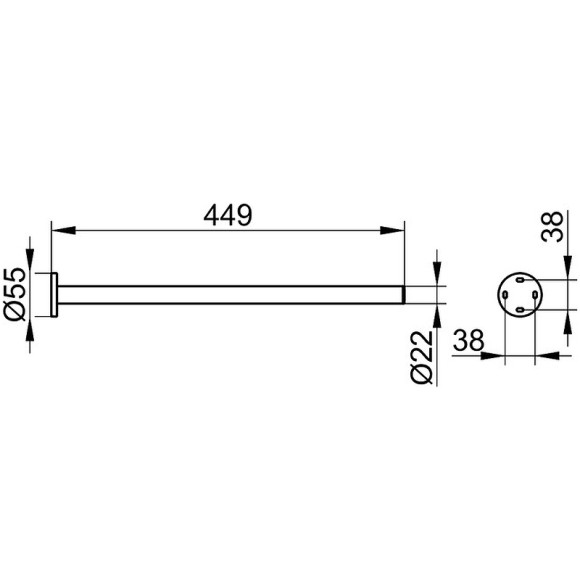 Полотенцедержатель Keuco Plan 14920 370000 Черный матовый Полотенцедержатель Keuco Plan 14920 370000 Черный матовый