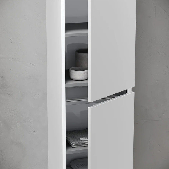 Шкаф пенал Sancos Urban 35 PUR35W подвесной Белый глянец Шкаф пенал Sancos Urban 35 PUR35W подвесной Белый глянец