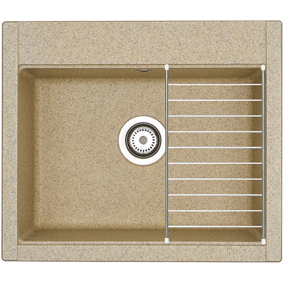 Кухонная мойка Aquaton Делия 60 1A715232LD220 Песочный