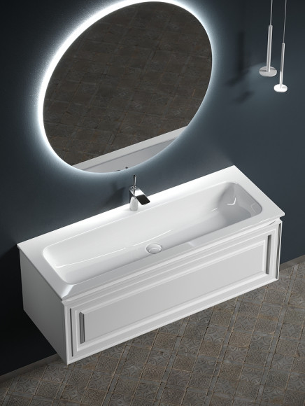 Тумба под раковину Sancos Very 120 VR120W подвесная Bianco Тумба под раковину Sancos Very 120 VR120W подвесная Bianco