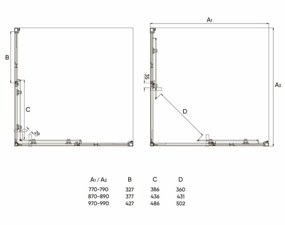 Душевой уголок Veconi Rovigo RV-47 90x90 RV47-90-01-C4 профиль Хром стекло прозрачное Душевой уголок Veconi Rovigo RV-47 90x90 RV47-90-01-C4 профиль Хром стекло прозрачное