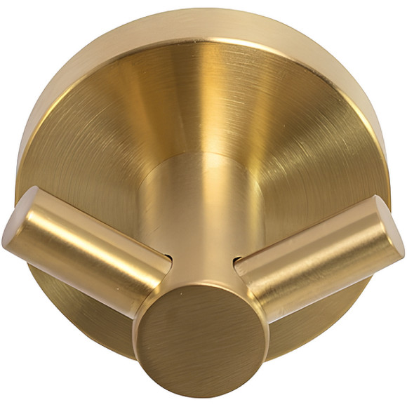 Двойной крючок Cezares Relax RELAX-HKD-BORO Брашированное золото