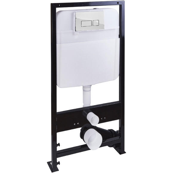 Комплект унитаза с инсталляцией SantiLine SL-5025+SL-01 с сиденьем Микролифт и клавишей смыва Хром Комплект унитаза с инсталляцией SantiLine SL-5025+SL-01 с сиденьем Микролифт и клавишей смыва Хром