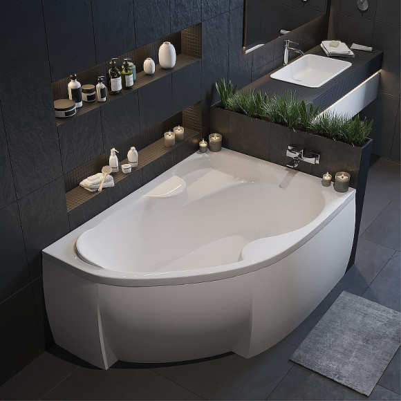 Акриловая ванна Koller Pool Montana 150х105 R без гидромассажа Акриловая ванна Koller Pool Montana 150х105 R без гидромассажа