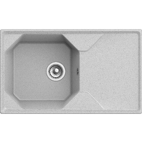Кухонная мойка GranFest Unique GF-U-840L Серая Кухонная мойка GranFest Unique GF-U-840L Серая