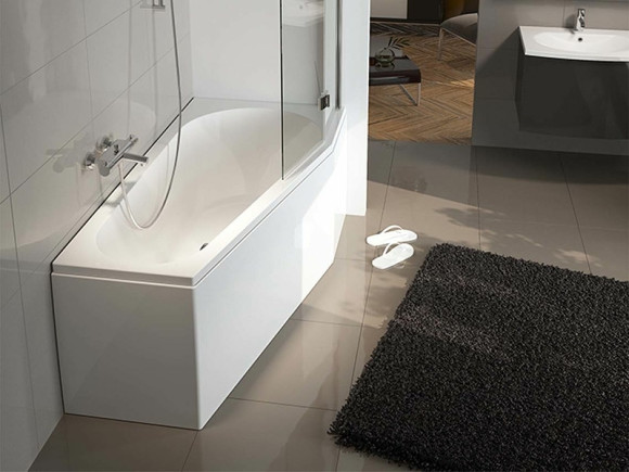 Акриловая ванна Riho Delta 150x80 B067001005 (BB8100500000000) L без гидромассажа Акриловая ванна Riho Delta 150x80 B067001005 (BB8100500000000) L без гидромассажа