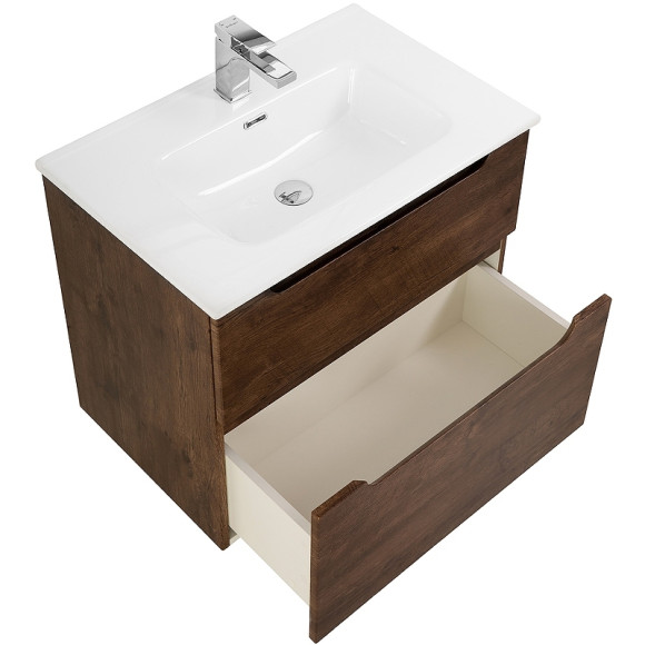 Тумба под раковину BelBagno Etna-H60 70 ETNA-H60-700-2C-SO-RW-P подвесная Rovere Moro Тумба под раковину BelBagno Etna-H60 70 ETNA-H60-700-2C-SO-RW-P подвесная Rovere Moro