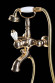 Смеситель для ванны Boheme Crystal 283-CRST Золото