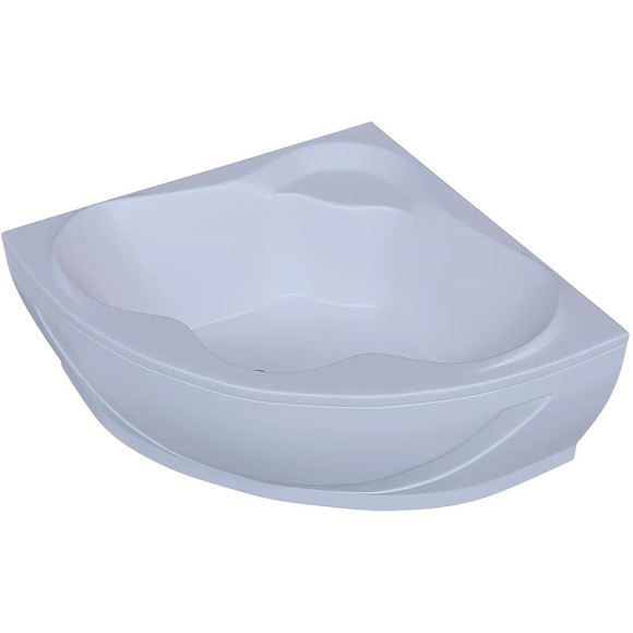 Акриловая ванна Aquatek Галатея 135х135 GAL135-0000022 без гидромассажа с фронтальной панелью с каркасом (разборный) со слив-переливом