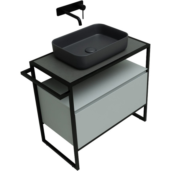 Тумба под раковину Allen Brau Priority 80 1.31002.PWM Папирус матовый Тумба под раковину Allen Brau Priority 80 1.31002.PWM Папирус матовый