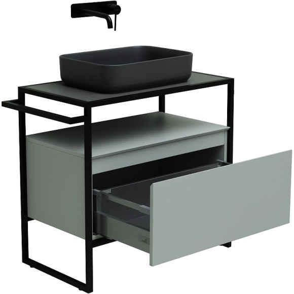 Тумба под раковину Allen Brau Priority 80 1.31002.PWM Папирус матовый Тумба под раковину Allen Brau Priority 80 1.31002.PWM Папирус матовый