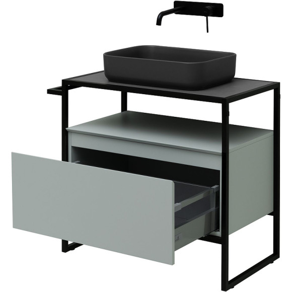 Тумба под раковину Allen Brau Priority 80 1.31002.PWM Папирус матовый Тумба под раковину Allen Brau Priority 80 1.31002.PWM Папирус матовый