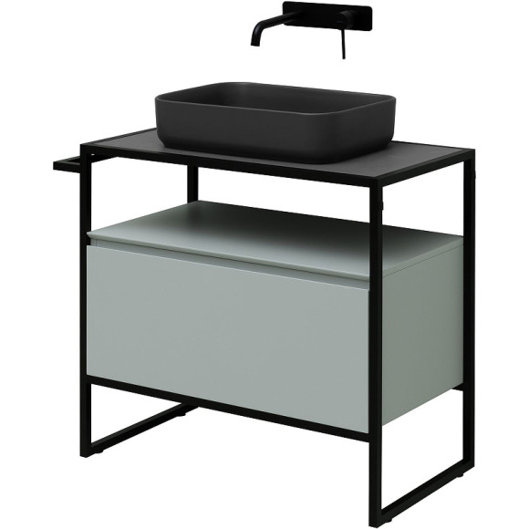 Тумба под раковину Allen Brau Priority 80 1.31002.PWM Папирус матовый Тумба под раковину Allen Brau Priority 80 1.31002.PWM Папирус матовый