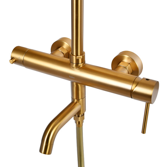 Душевая система Raiber Graceful RPG-006 Золото матовое