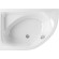 Акриловая ванна Excellent Aquarella 150x100 L WAEX.ARL15WH без гидромассажа Акриловая ванна Excellent Aquarella 150x100 L WAEX.ARL15WH без гидромассажа