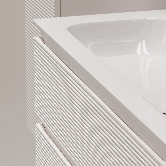 Тумба под раковину Sancos Folk 60 FL60W подвесная Bianco