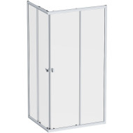 Душевой уголок AM.PM Sunny 100х80 W87G-403-10080-MT профиль Хром матовый стекло прозрачное Душевой уголок AM.PM Sunny 100х80 W87G-403-10080-MT профиль Хром матовый стекло прозрачное