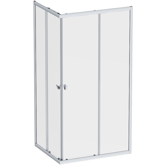 Душевой уголок AM.PM Sunny 100х80 W87G-403-10080-MT профиль Хром матовый стекло прозрачное