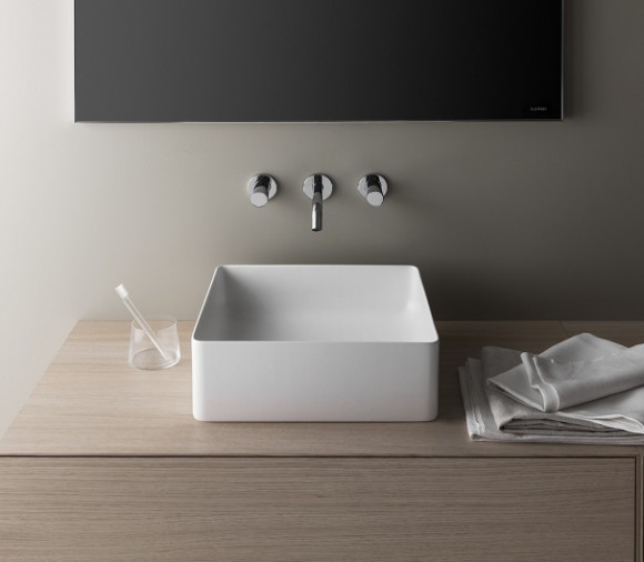 Раковина-чаша Laufen Living Square 36 8.1143.3 Белая Раковина-чаша Laufen Living Square 36 8.1143.3 Белая