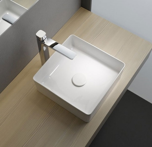 Раковина-чаша Laufen Living Square 36 8.1143.3 Белая Раковина-чаша Laufen Living Square 36 8.1143.3 Белая