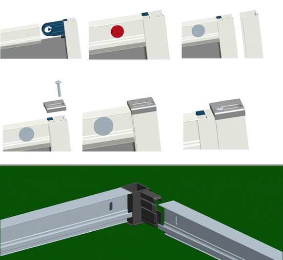Душевая дверь RGW Classic CL-14-B 150 32091415-14 профиль Черный стекло прозрачное