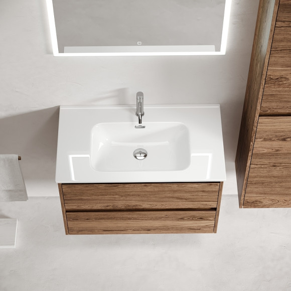 Тумба под раковину Sancos Libra 70 LB70ECH подвесная Дуб чарльстон