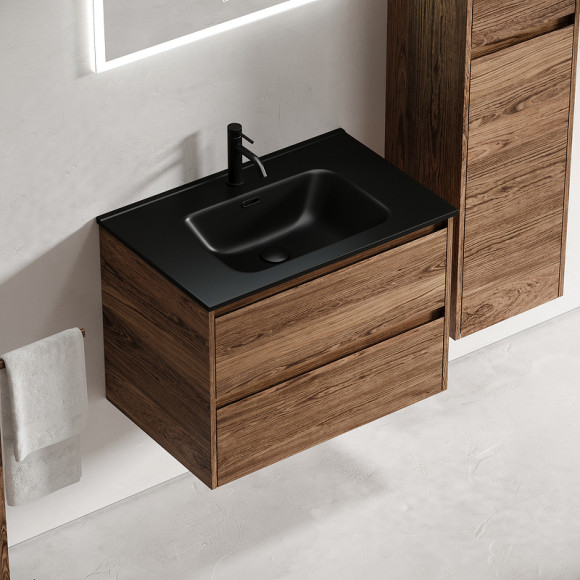 Тумба под раковину Sancos Libra 70 LB70ECH подвесная Дуб чарльстон