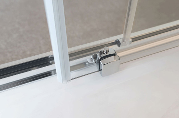 Душевой уголок Vincea Scala 100х80 VSS-2SC8010CL профиль Хром стекло прозрачное