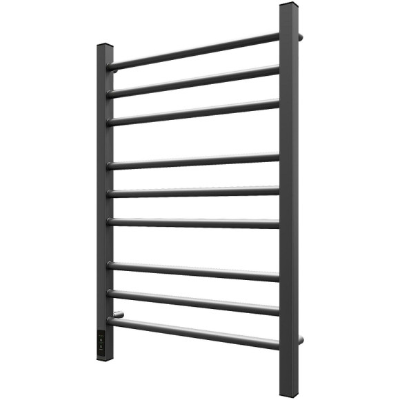 Электрический полотенцесушитель Point Веста PN70758GR П9 500x800 диммер слева Графит премиум Электрический полотенцесушитель Point Веста PN70758GR П9 500x800 диммер слева Графит премиум