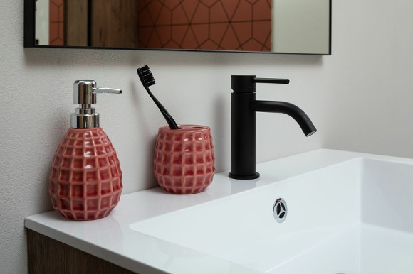 Комплект смесителей Paffoni Light KITZCOL632NO71 Черный матовый