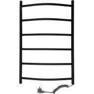 Электрический полотенцесушитель Маргроид Вид 4 800x500 04-8050-1033-9005R правый Черный матовый