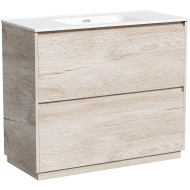 Тумба под раковину Sancos Libra Floor 100 LB100FEG Дуб галифакс натуральный