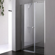 Душевая дверь в нишу Cezares Elena B-11 90+70 профиль Хром стекло прозрачное