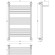 Водяной полотенцесушитель Сунержа Богема+ 800х500 12-0223-8050 с полкой Белый