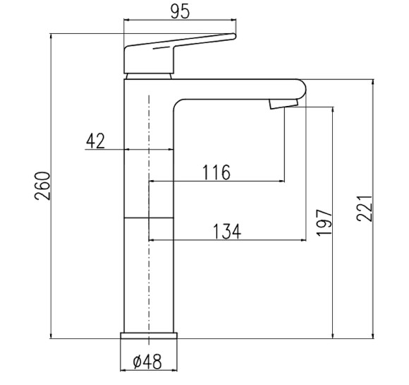 Смеситель для раковины Rav Slezak Colorado CO230.5CMAT Черный матовый Смеситель для раковины Rav Slezak Colorado CO230.5CMAT Черный матовый