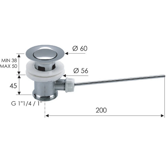 Смеситель для раковины Remer Dream D10 Хром Смеситель для раковины Remer Dream D10 Хром