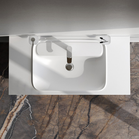 Раковина AM.PM Func 100 M8FWPC1000WM Белая матовая Раковина AM.PM Func 100 M8FWPC1000WM Белая матовая