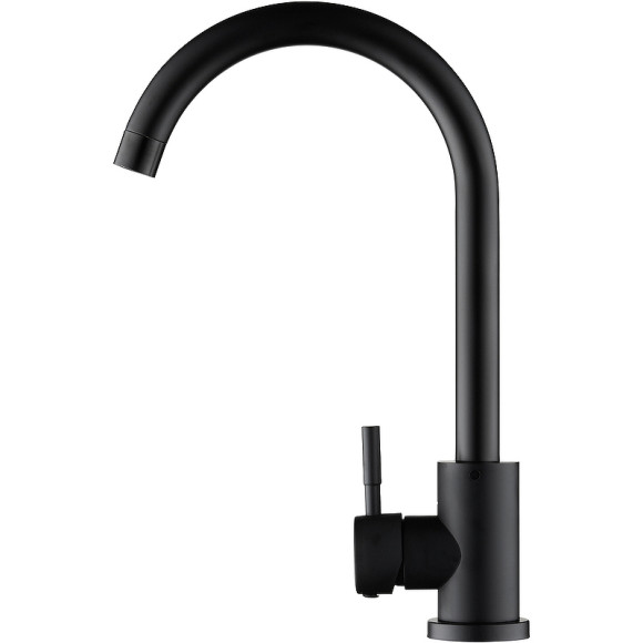Смеситель для кухни Orange Steel M99-009b Черный матовый Смеситель для кухни Orange Steel M99-009b Черный матовый
