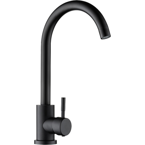 Смеситель для кухни Orange Steel M99-009b Черный матовый Смеситель для кухни Orange Steel M99-009b Черный матовый