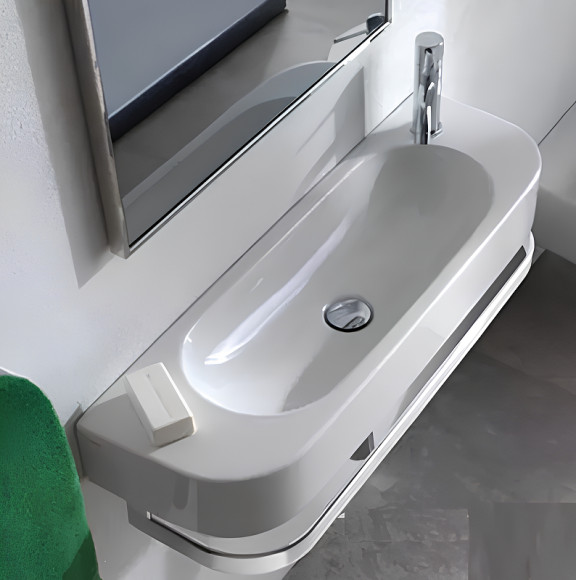 Раковина Globo Forty3 70 R SCT70.BI*1dx Белая Раковина Globo Forty3 70 R SCT70.BI*1dx Белая