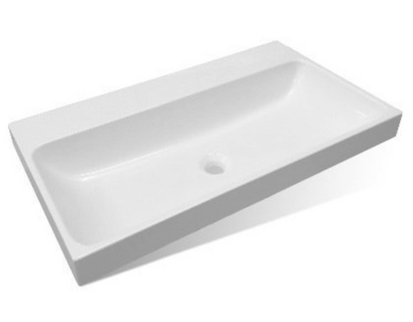 Тумба с раковиной Эстет Malibu Luxe 155 R ФР-00007114 подвесная Белая Темное дерево